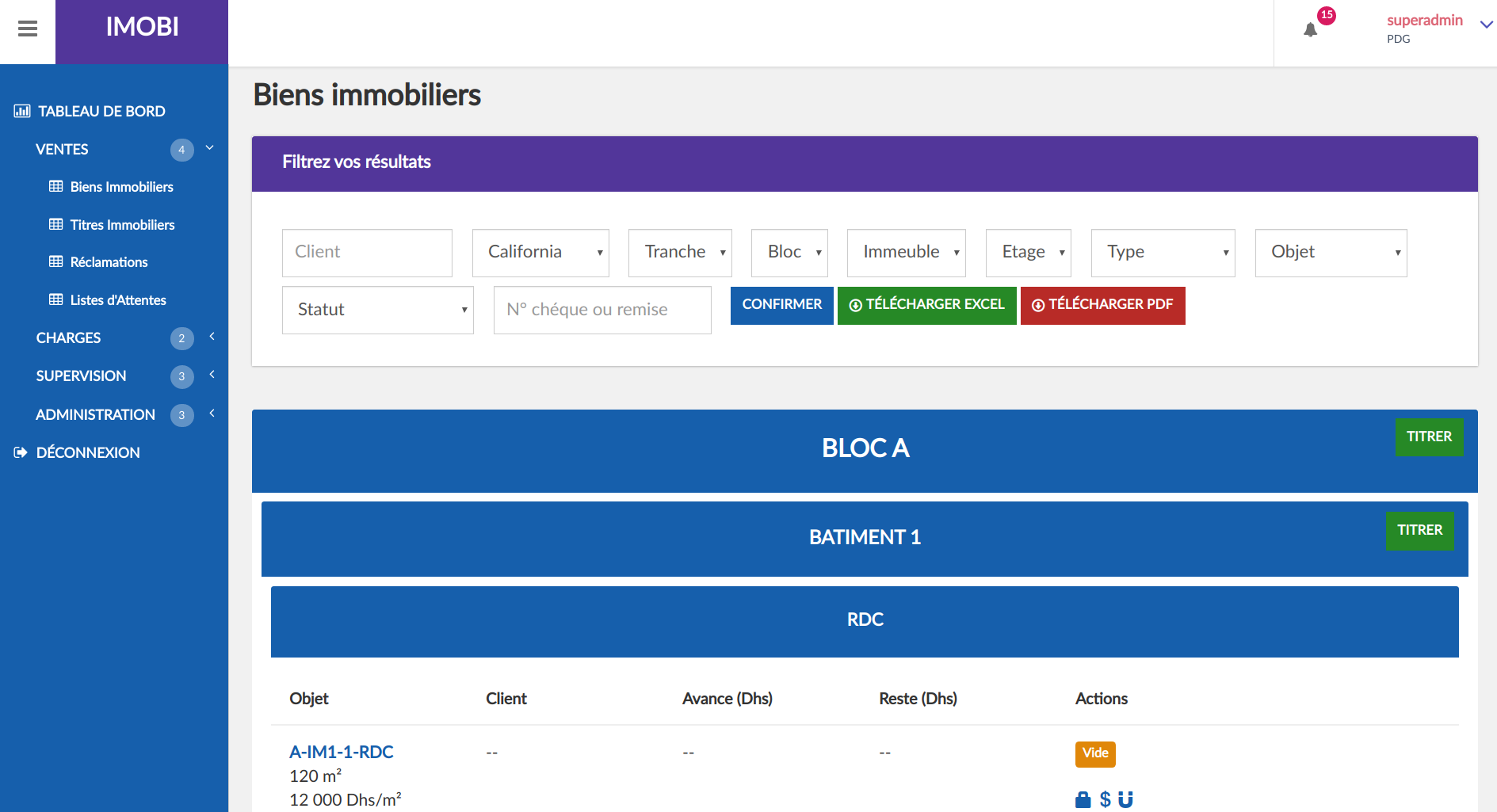 commercialisation projet immobilier